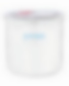 Керамическая банка с вакуумной крышкой, белая, маленькая 0,7 л.