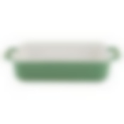 Форма керамическая прямоугольная 33х17,5х6,5см (цв. зеленый) Twist TM Appetite