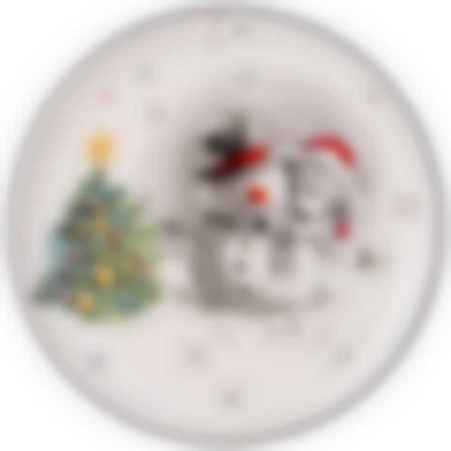 Тарелка закусочная agness “с новым годом!" 21 см 