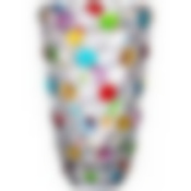 Ваза Bubbles colored 15,2х15,2х23,8 см