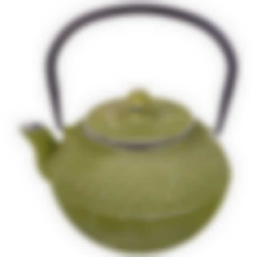 Заварочный чайник чугунный с эмалированным покрытием внутри 1300 мл 