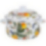 Кастрюля agness эмалированная с эмал.крышкой серия Фруктовая корзина , 5.0 л, 24*14 см