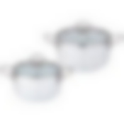 Набор кастрюль agness эмалированных серия Вивьен , 4пр. 2,0л и 2,8л, 18х11см, 20х12см