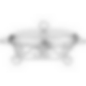 Мармит agness овальный silver 2,4l