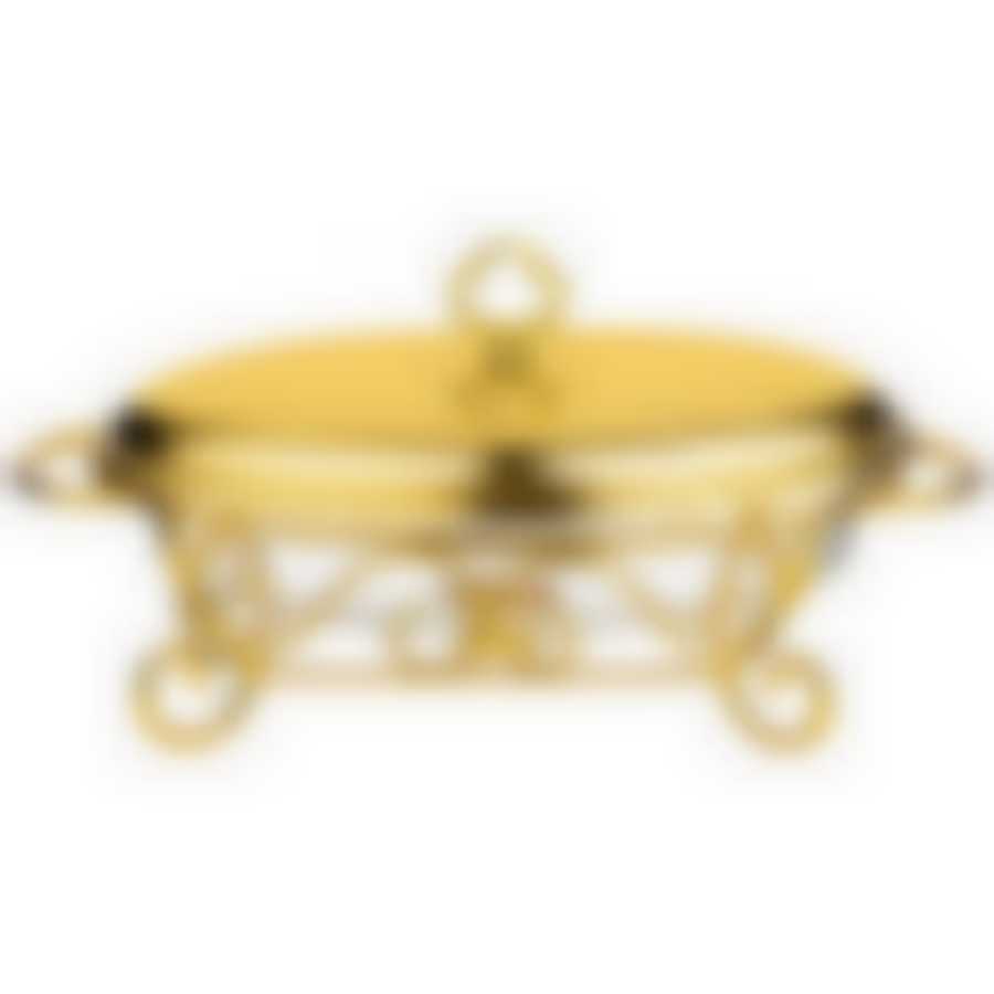 Мармит agness овальный gold 2,4l