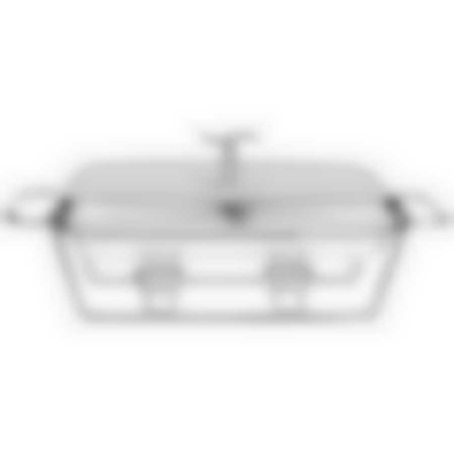 Мармит agness прямоуг silver 2,2l