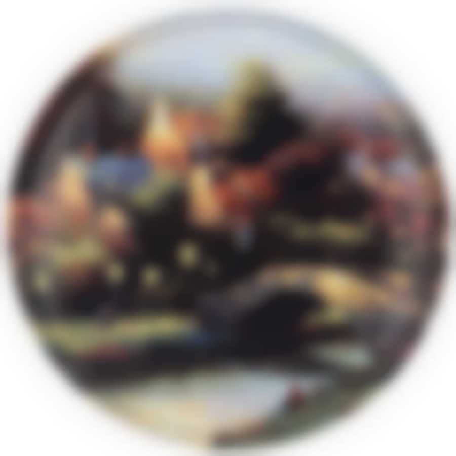 Поднос сервировочный agness Загородный пейзаж 33*2,1 см