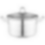 Кастрюля agness 22x12 см 4,2 л высококачественная нерж сталь 18/10 со стекл.крышкой