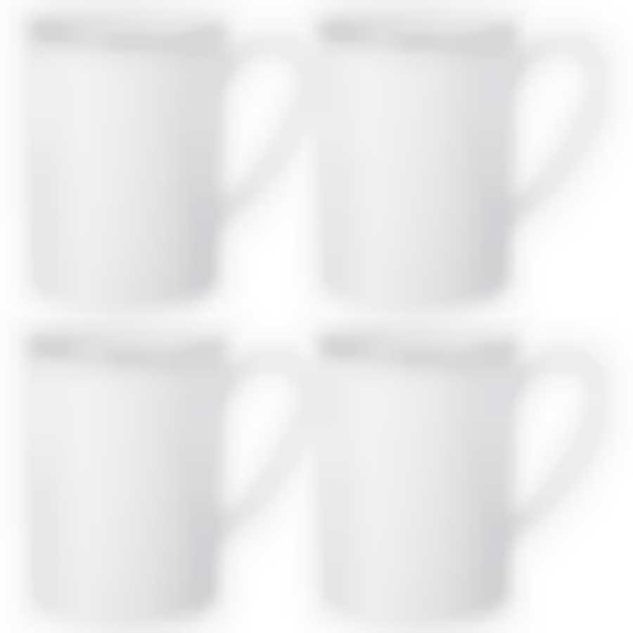 Набор кружек lefard "кристал'' платинум 4 шт. 480 мл