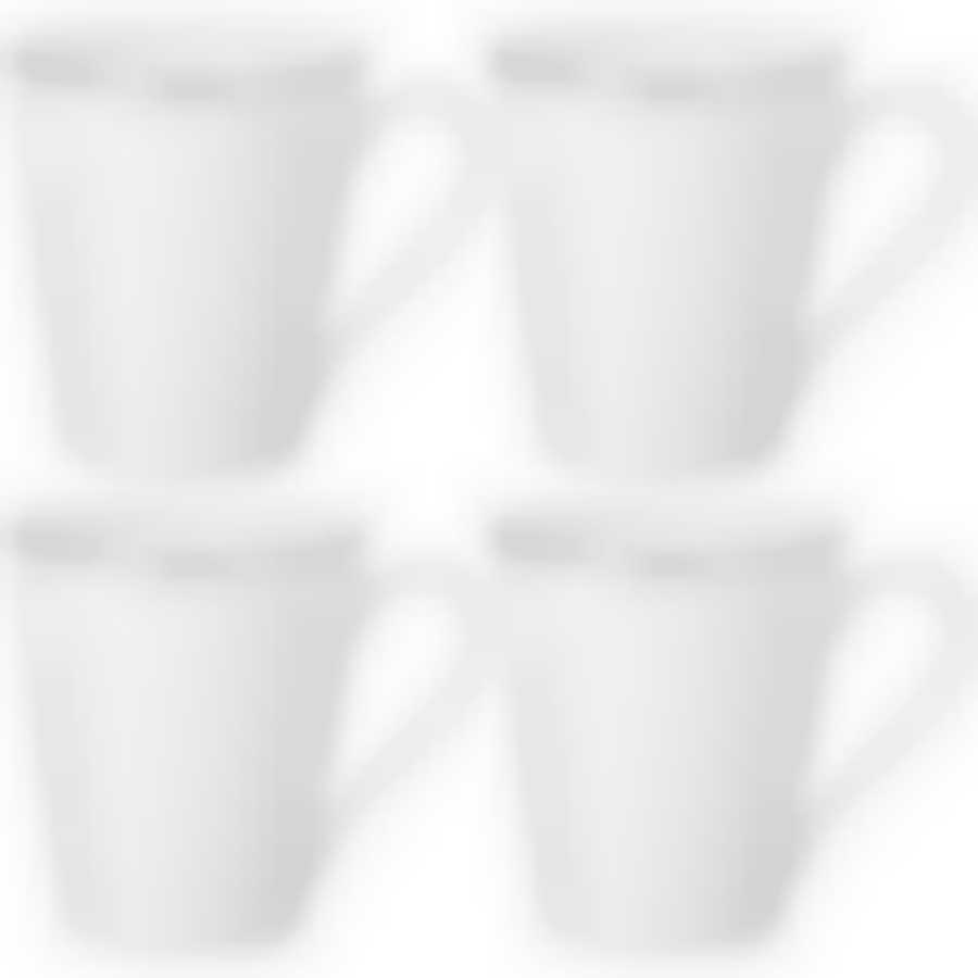 Набор кружек lefard "кристал'' платинум 4 шт. 400 мл