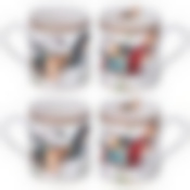 Набор кружек lefard Compliment 4 шт. 230 мл 