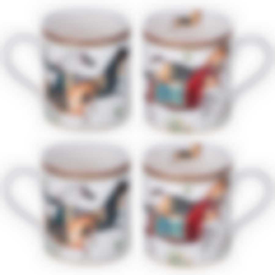 Набор кружек lefard Compliment 4 шт. 230 мл 