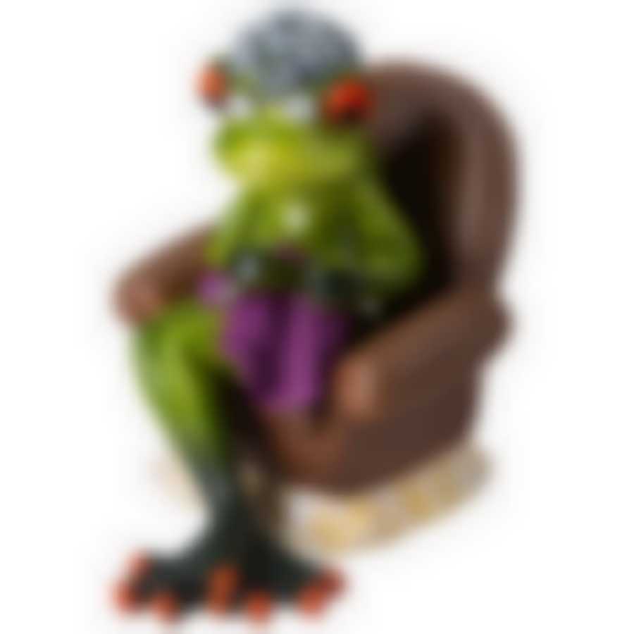 Фигурка декоративная Лягушка 13,2х8,5х10,8 см