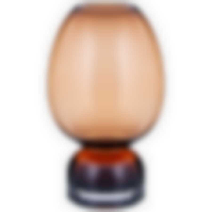 Ваза D'arte amber 13*13*23 cm