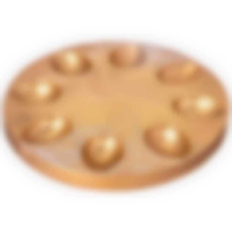 Блюдо для яиц 23*2*23 см