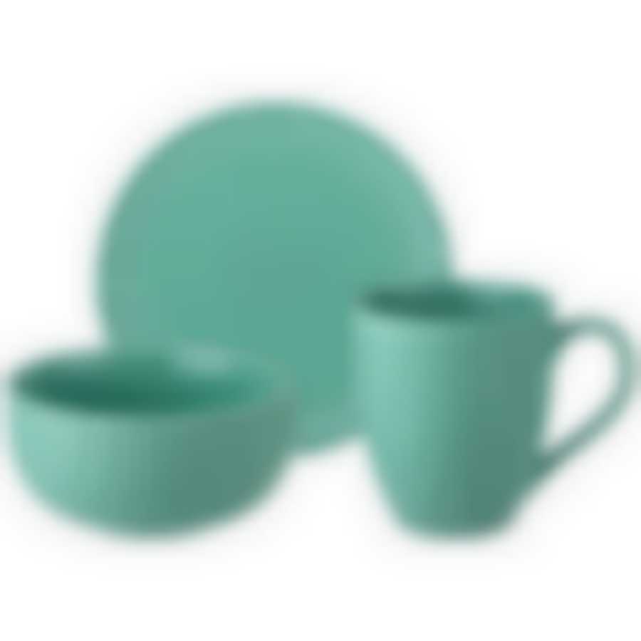 Набор посуды lefard 3 предмета Trendy мятный