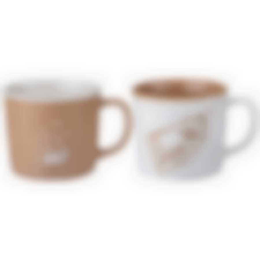 Набор кружек 2шт Positive 340 мл