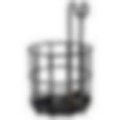 Подставка универсальная круглая навесная на рейлинг "Лофт". Размер 9,5х9,5х16 см. NEW