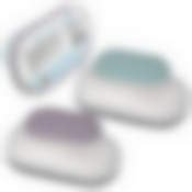 Губка для чистки и уборки. Размер 14х6х8 см. 2 цв. NEW