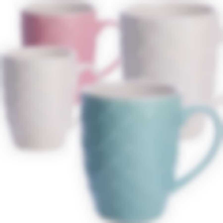 Набор кружек 4шт/упак 340мл LR