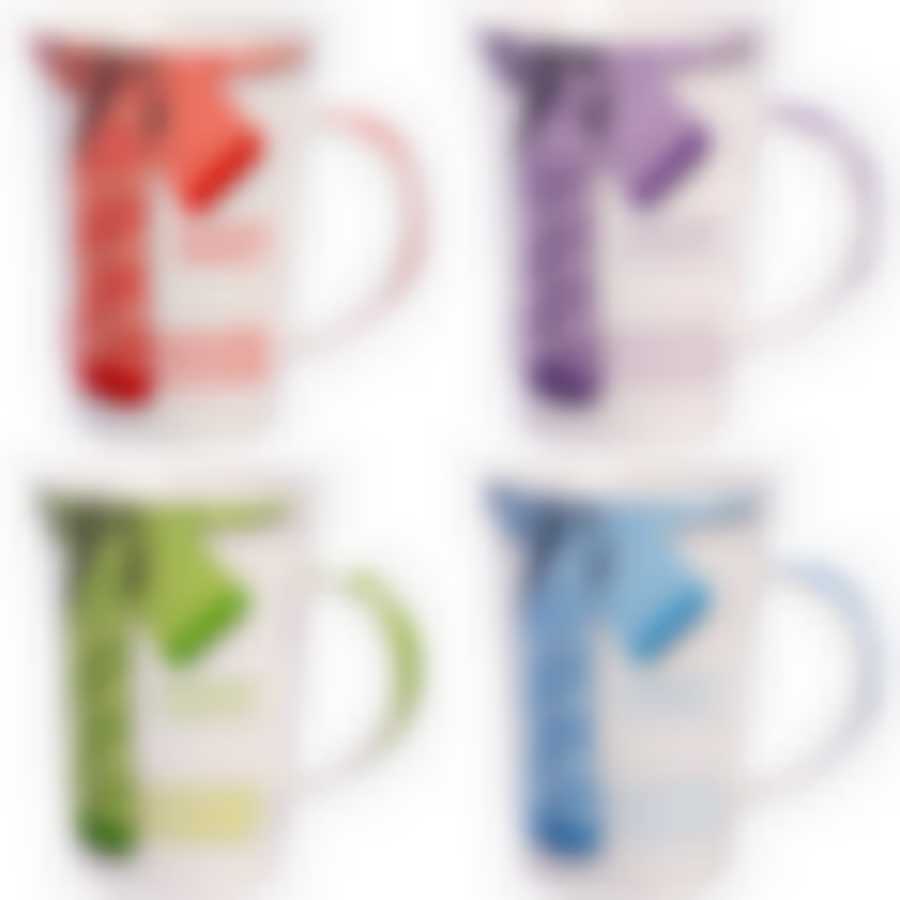 Набор кружек 4шт/упак 340мл LR