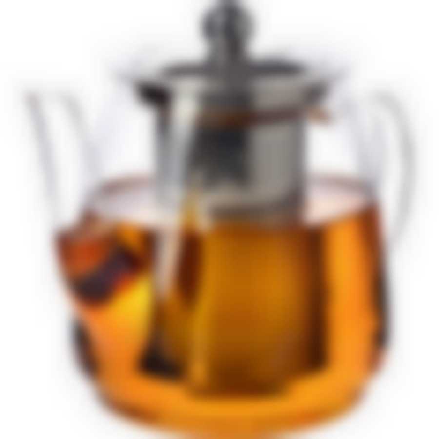 Заварочный чайник 3пр 600мл стек н/с LR