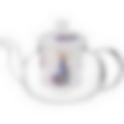 Чайник стеклянный с фарфоровым ситом 650 мл