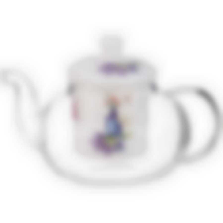 Чайник стеклянный с фарфоровым ситом 650 мл