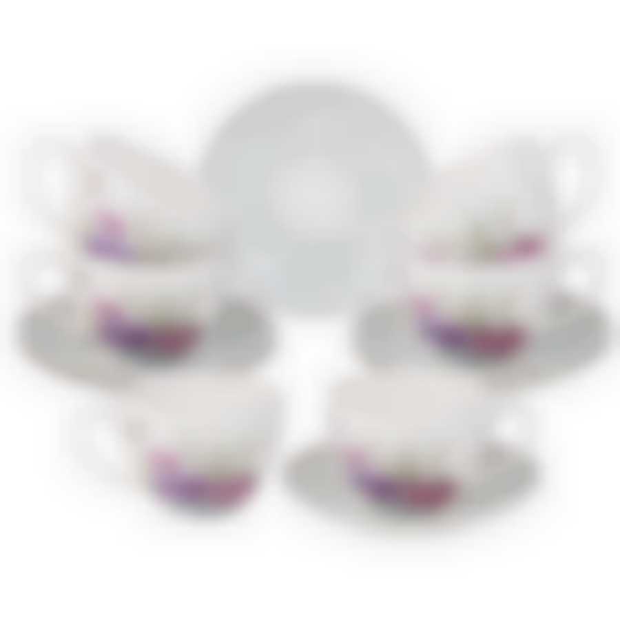 Чайный набор на 6 пер. 12 пр. 280 мл