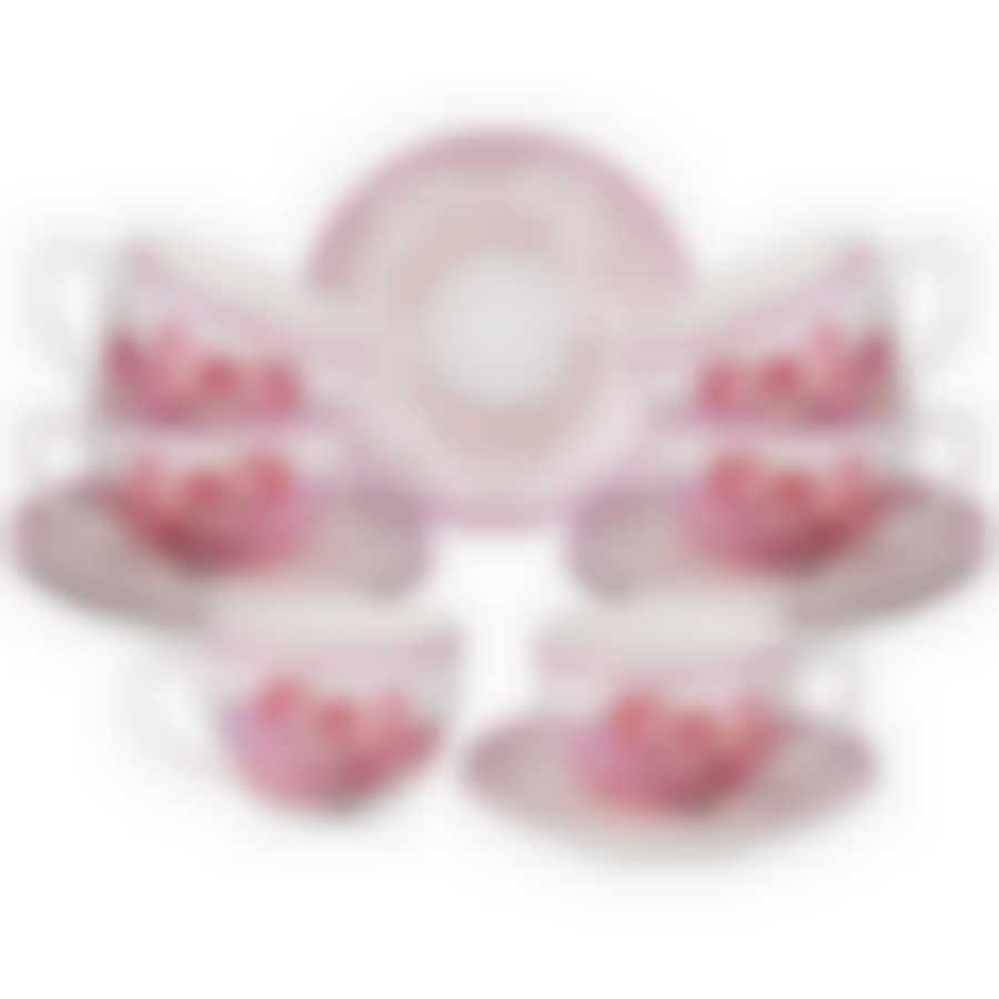 Чайный набор на 6 пер. 12 пр. 280 мл