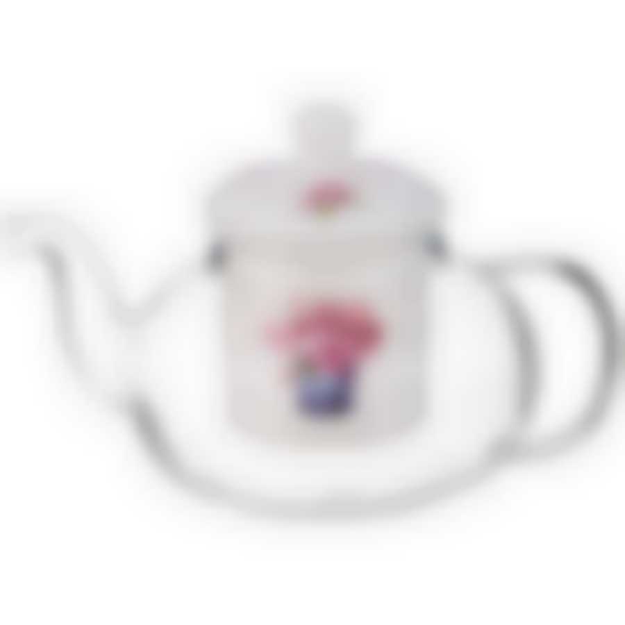 Чайник стеклянный с фарфоровым ситом 650 мл