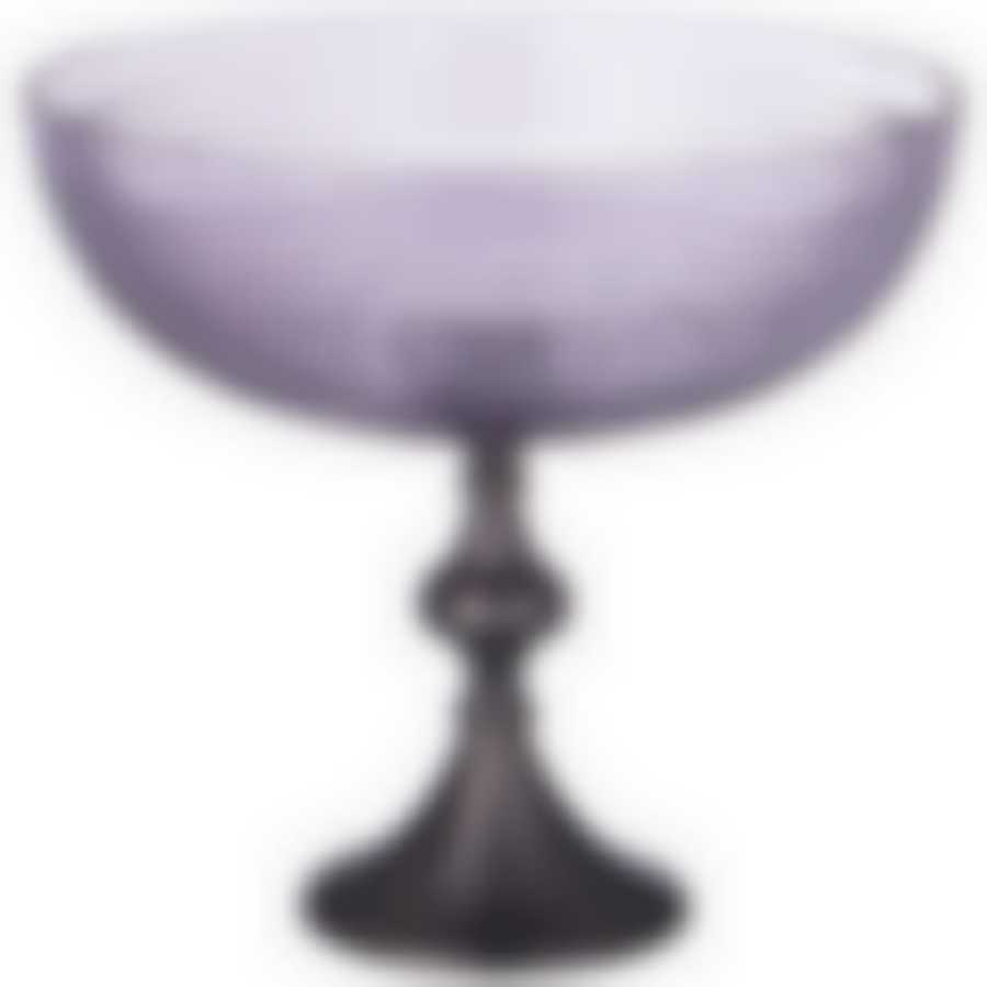 Блюдо декоративное на ножке, высота 26,5см, диаметр 28см