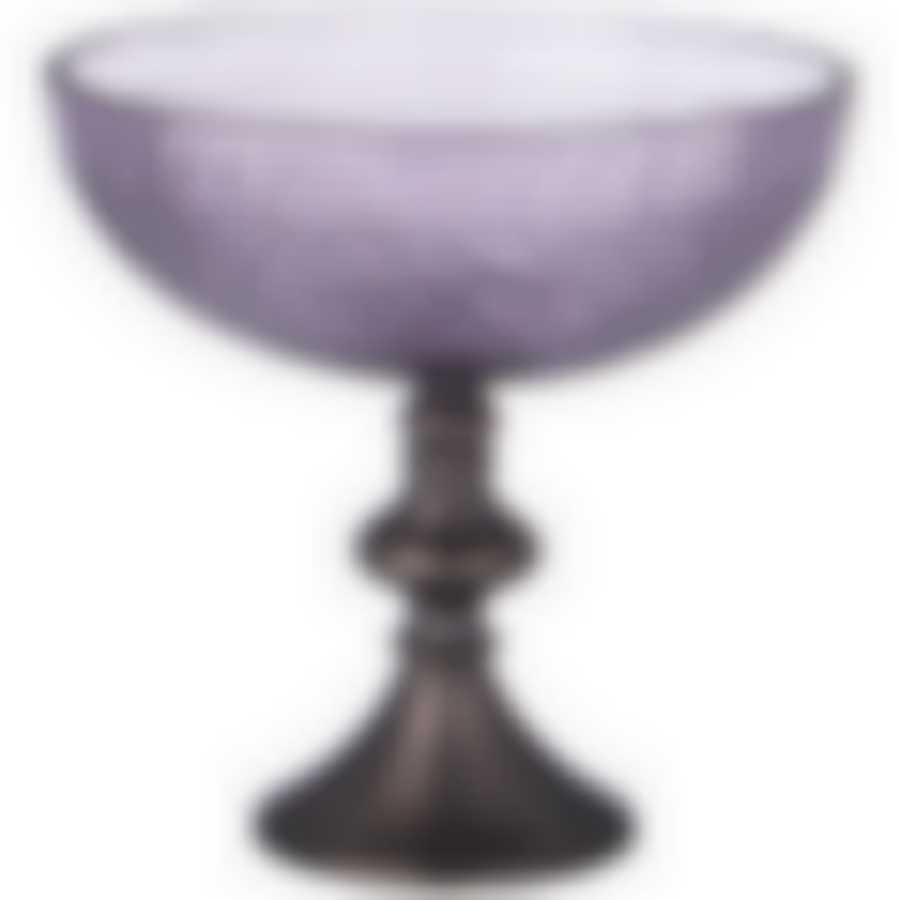 Блюдо декоративное на ножке, диаметр 18см