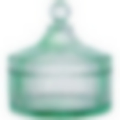 Емкость для хранения lefard с крышкой Bliss green , 15*16см