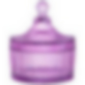 Емкость для хранения lefard с крышкой Bliss purple , 10*12,5см