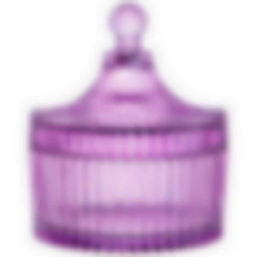 Емкость для хранения lefard с крышкой Bliss purple , 10*12,5см