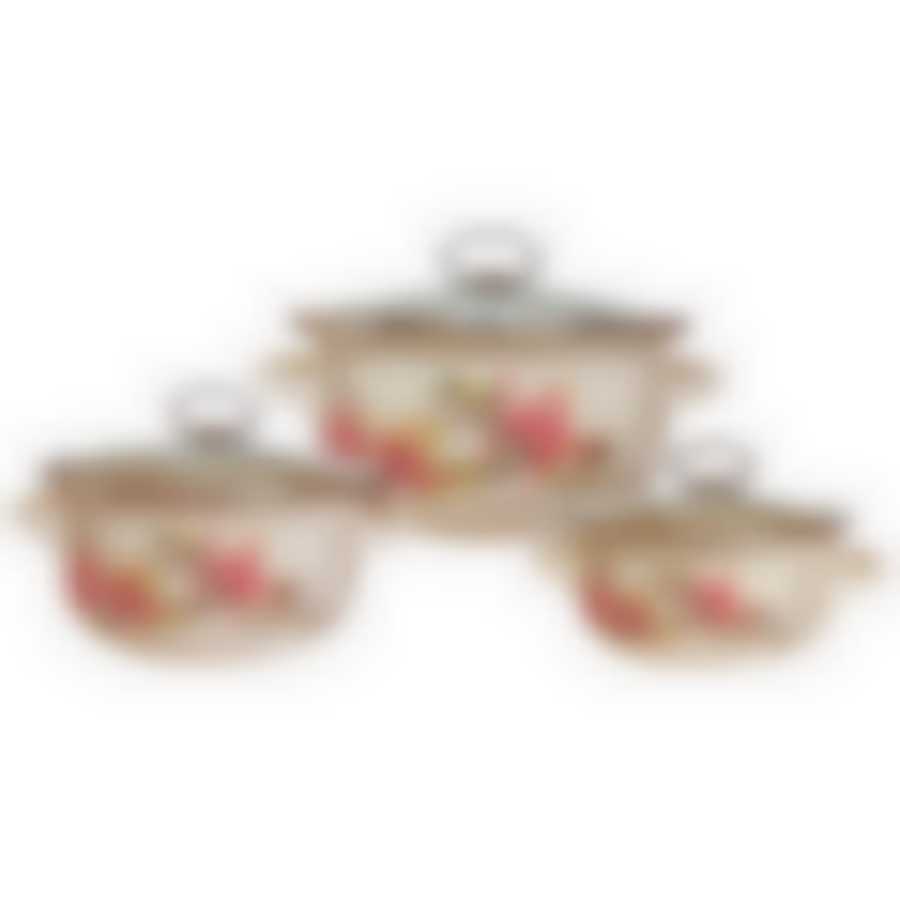 Набор 3 предмета Магнолия-1-экстра стиль слоновая, слоновая