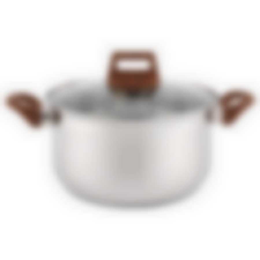 Кастрюля нерж Donna 2,8л ТМ Appetite, HU15283