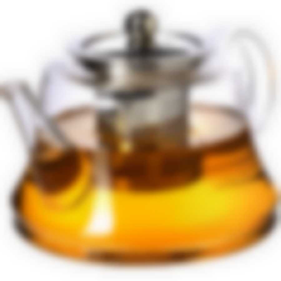 Заварочный чайник 3пр 850мл стек н/с LR