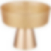 Блюдо на ножке Bohemia gold глубокое d=21см