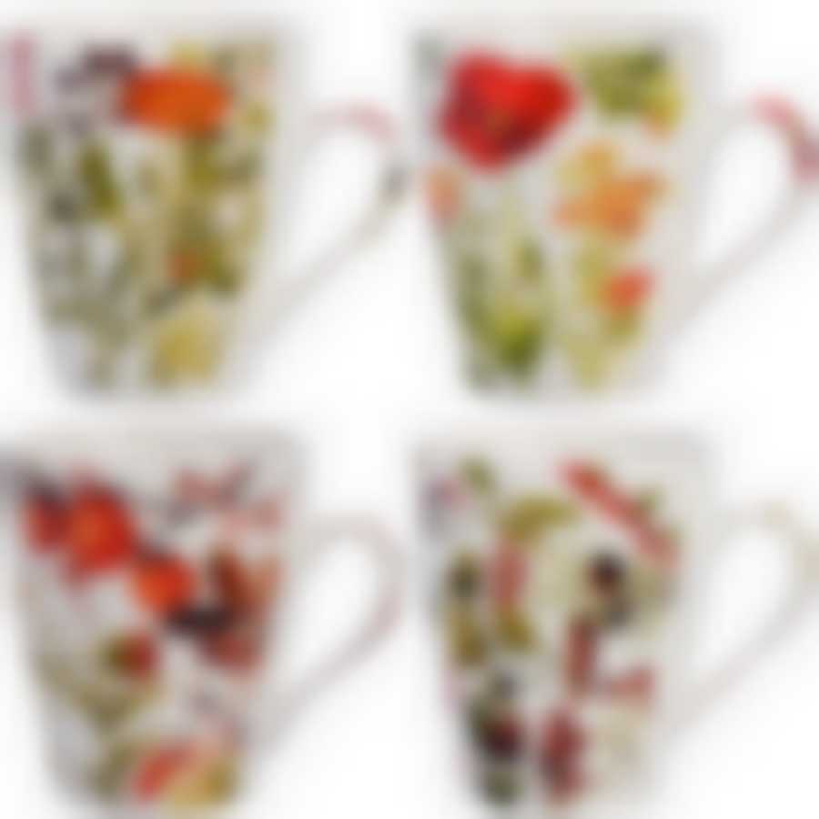 Набор кружек 4шт/упак 340мл LR