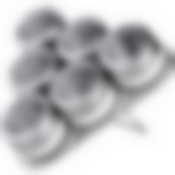 Набор баночек для приправ,специй и сыпучих продуктов 7пр подст нерж/плас MB