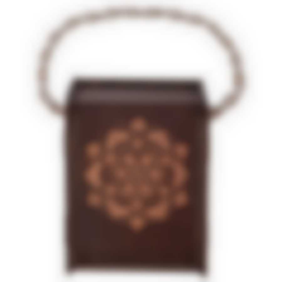 Коробка-пенал "Подарочный". Размер 10,3х11х13 см (цветок) NEW