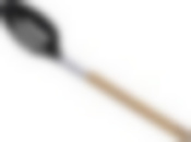 Ложка кулинарная с прорезями 34х6.7 см,(нейлон, нерж. сталь, акация) Linea ACACIA