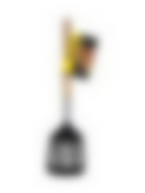 Лопатка кулинарная с прорезями 33.8х8.8 см, (нейлон, нерж. сталь,  акация) Linea ACACIA