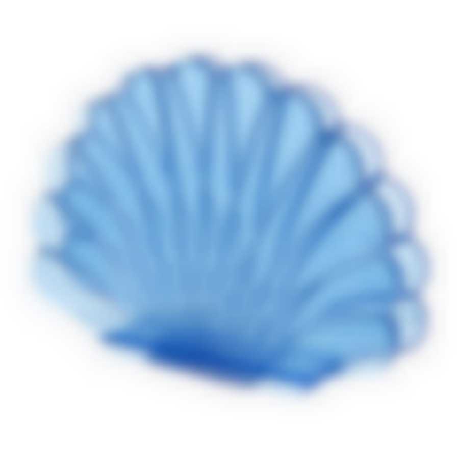 Салфетница "Ракушка" голубая