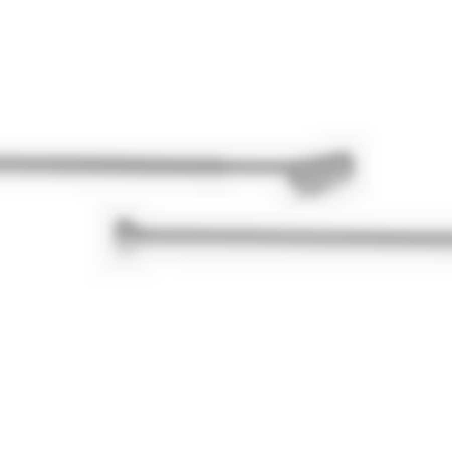 Карниз для ванной телескоп. "Умничка" 115-205см (30) белый