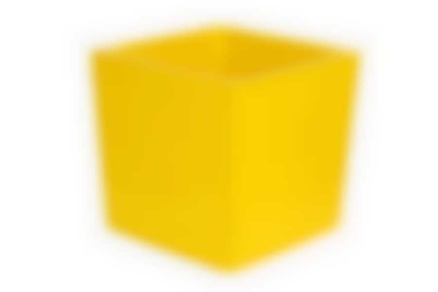 Горшок Квадро Медовый с вкладкой 6,6л КВ20-34