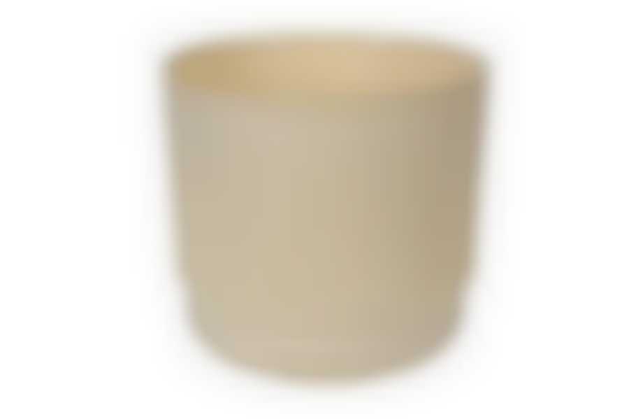 Кашпо Бета ВАНИЛЬНЫЙ пл.горшок с вкладкой 4л