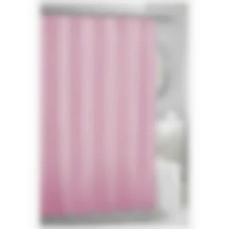 Штора для ванной 180х180 см розовая